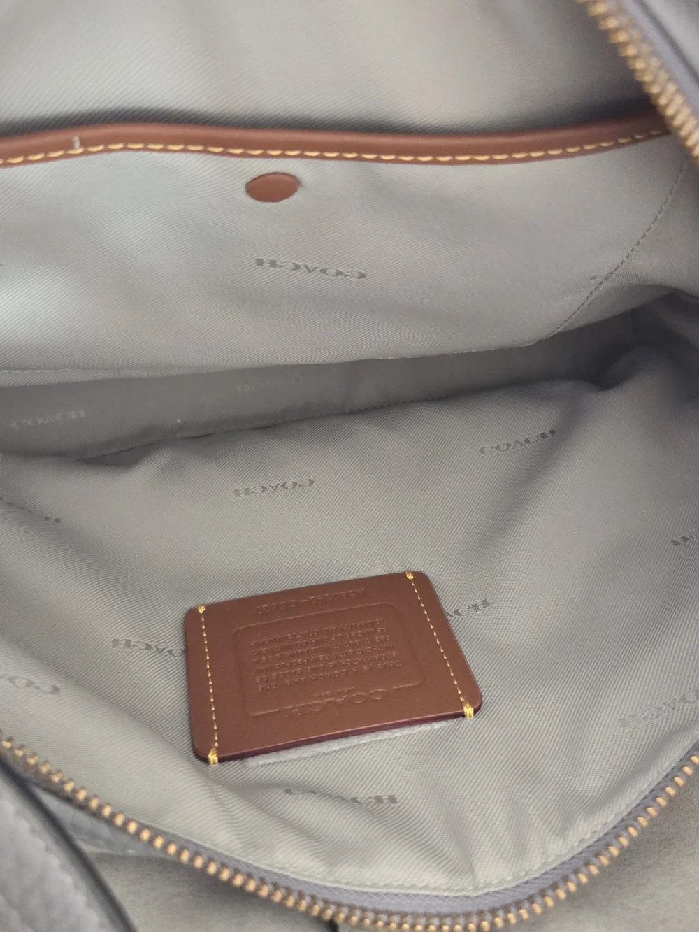 Coach Lori Pebble Leather Shoulder Bag